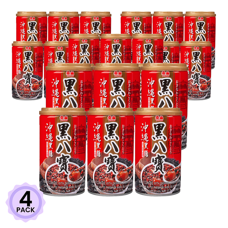 TAISUN MIXED CONGEE W/BROWN SUGAR 6 Pack 340 グラム*4 パック