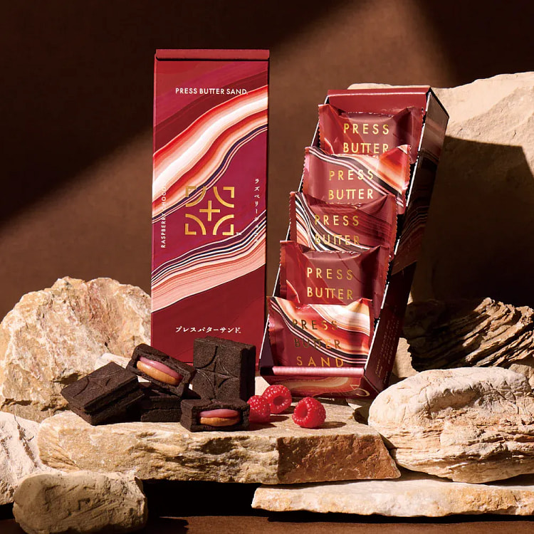バターサンド〈ラズベリーショコラ〉5個入 1 箱