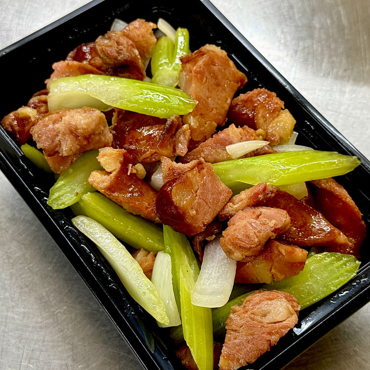 芹香红肠脆炒 约400G 1 份