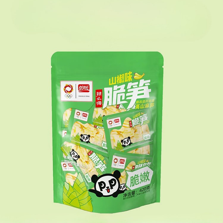盼盼脆笋泡椒0脂420g*1袋 420 克