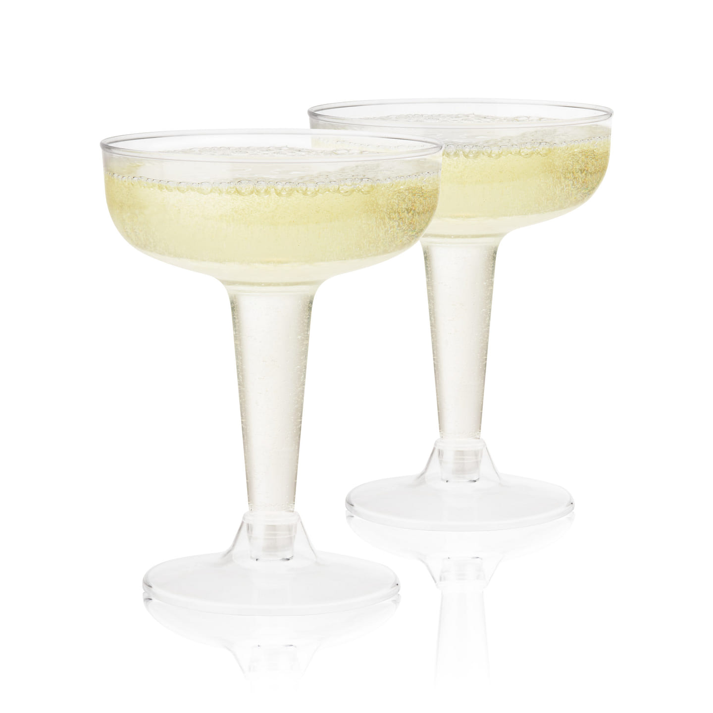 5oz Plastic Coupe Set – 20 pc 20 each
