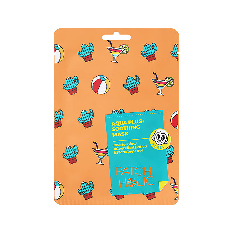 Patch Holic Aqua Plus Soothing Mask 1pc 1 each