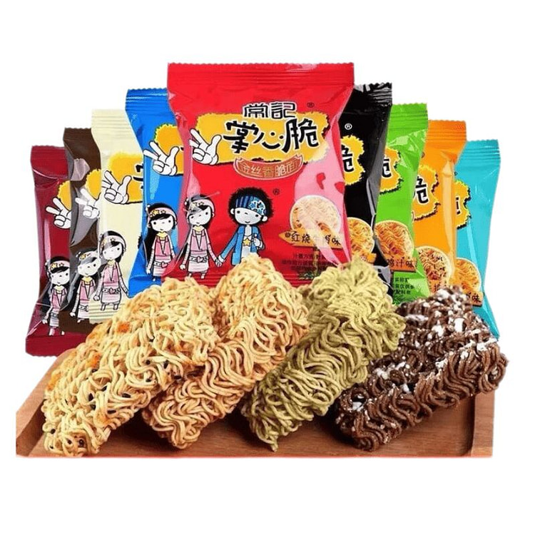 Palm Crispy Crispy Noodles Mixed Flavor 10 packs 200 g