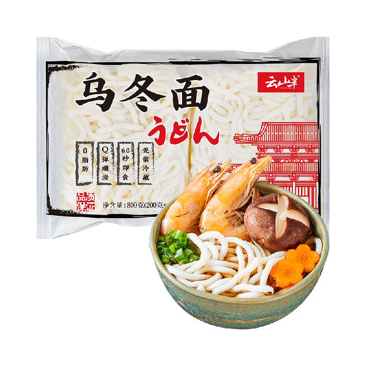 云山半0脂乌冬面拌面800g/袋