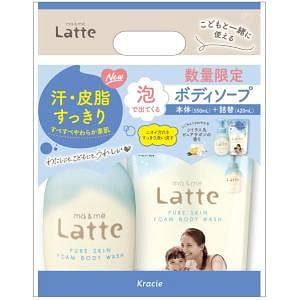 Kracie Ma&Me Latte Citrus Soap Foam Wash+Refill 970 ml