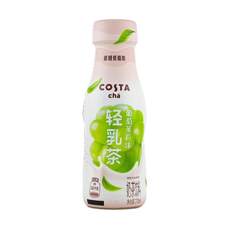 COSTA 轻乳茶 奶茶饮料 葡萄茉莉味