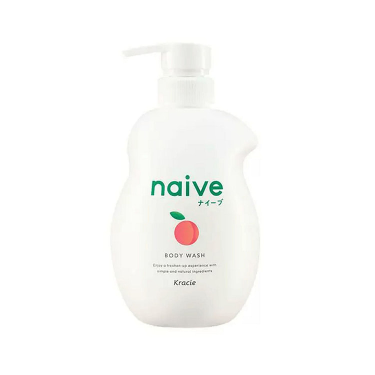 Kanebo Naive Body Soap with Peach Extract 530ml 1 each