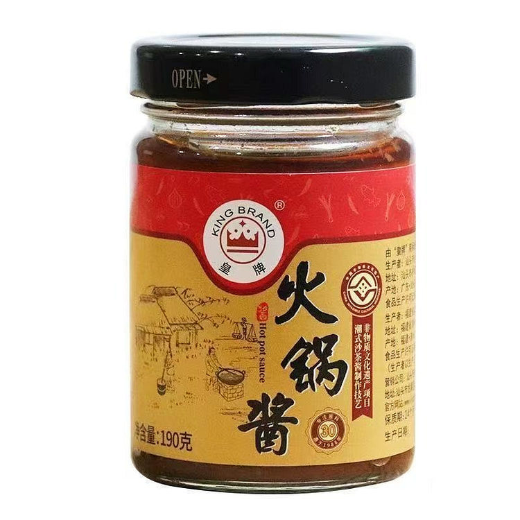 正宗皇牌火锅酱190g*1瓶 1 瓶