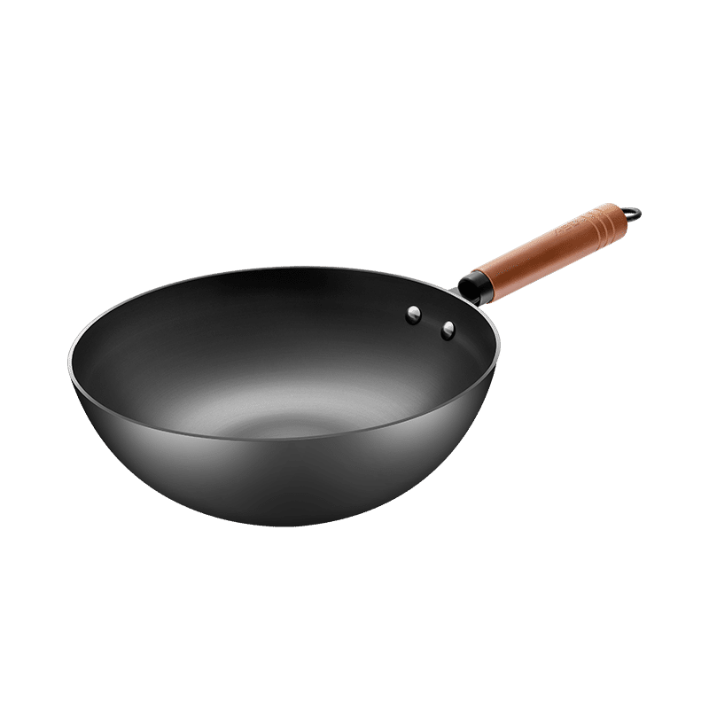 ASD Rust-Resistant iron stir-fry pan 30cm 1 each