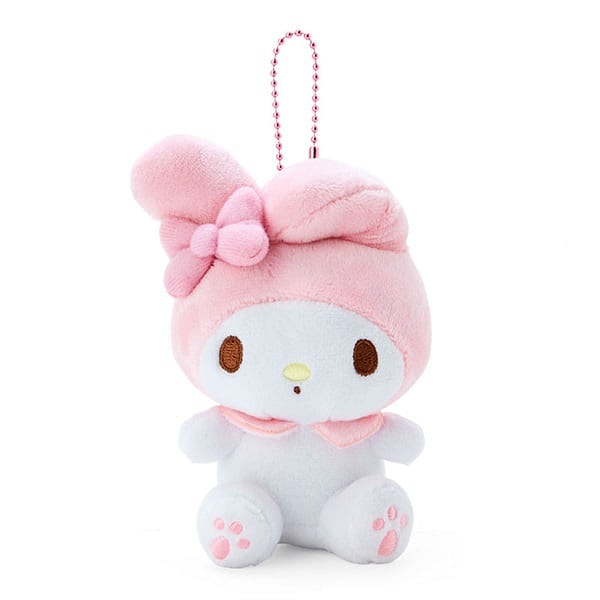 Sanrio 美乐蒂绒毛玩偶珠链吊饰 1个