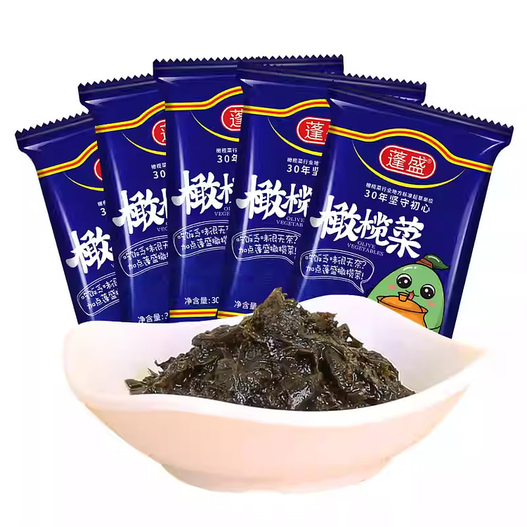 Pengsheng Olive Vegetables 30g*5 packs