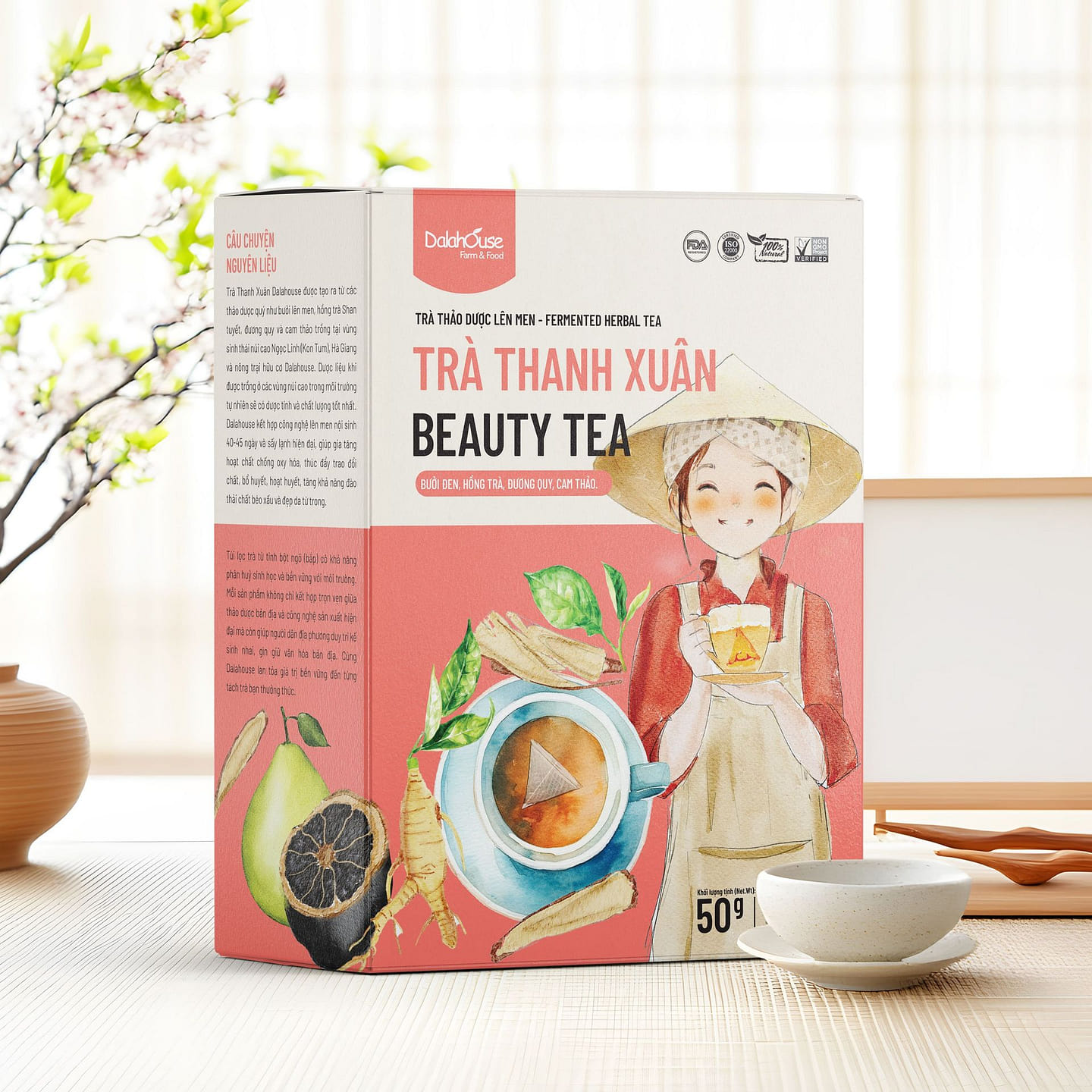 DALA HOUSE BEAUTY TEA 1.76 ออนซ์