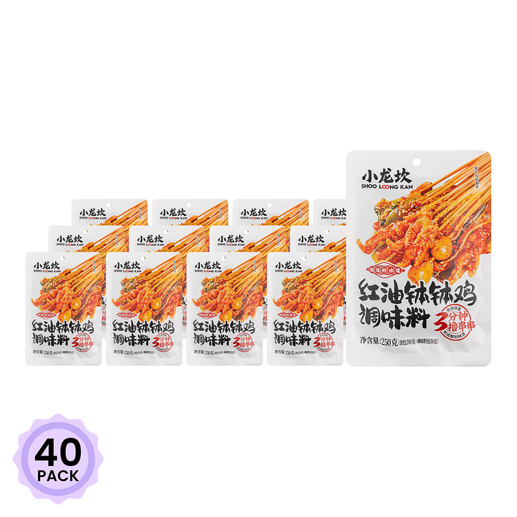 小龙坎 红油钵钵鸡调料 250 克*40 包
