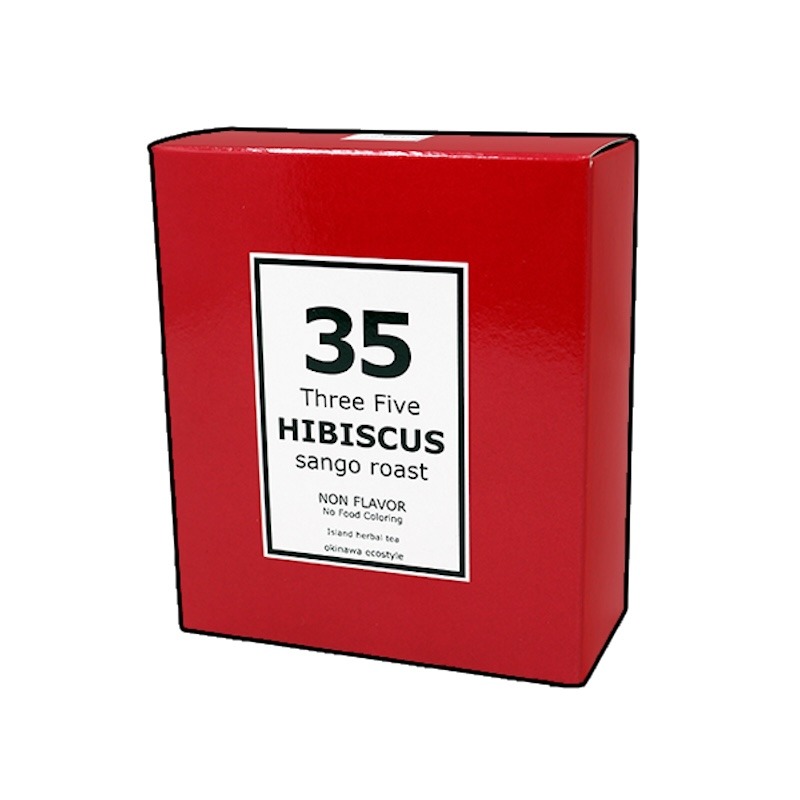 35Hibiscus Tea non-flavor tetra bag 5pcs 1 케이스