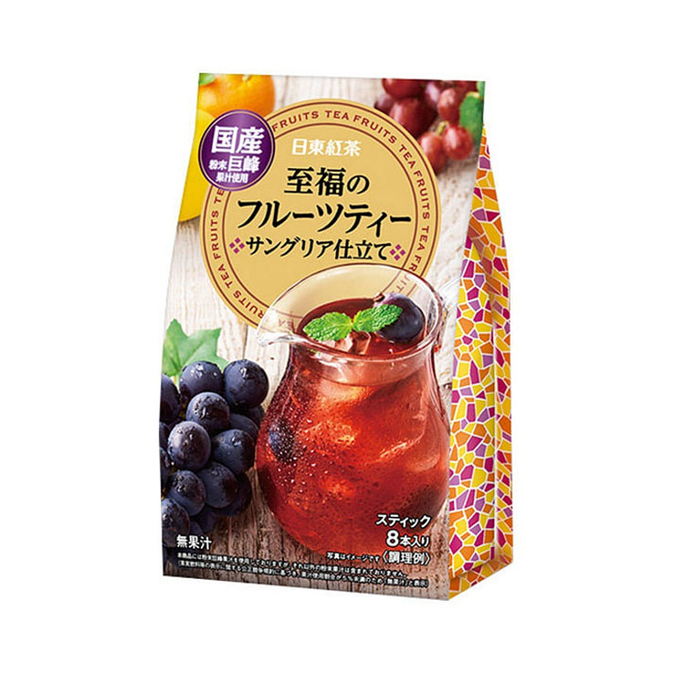 日本 日东红茶 至福水果茶 桑格利亚风味 8袋入/