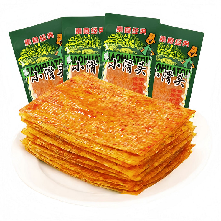 小滑头 辣条传统麻辣味大辣片 18g*10包 180 克