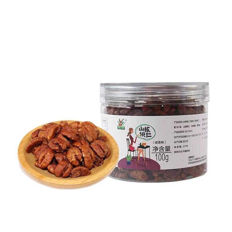 Lin Zhi Yuan Salted pecan meat 100g*1 can 100 g