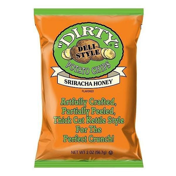 Dirty Kettle Chips Sriracha Honey 2oz 24ct 1 each