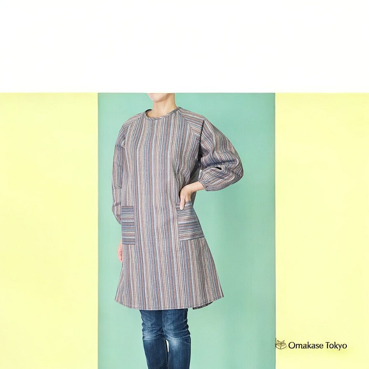 Shijira-ori Long（日式围裙）-绿色 250 克