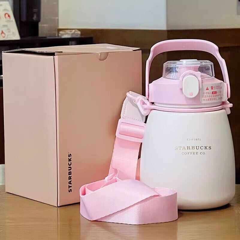 Get 2023 China Starbucks Spring Peach Blossom 1L Pink Tumbler Straw Cup  Delivered | Weee! Asian Market