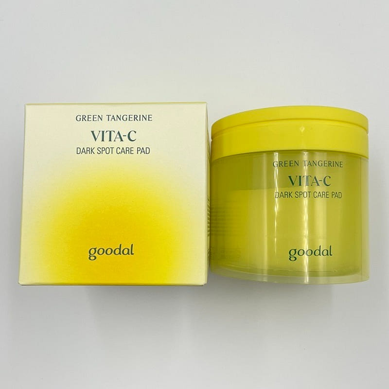 [GOODAL] Green Tangerine Vita C Toner Pad Plus 140 ml
