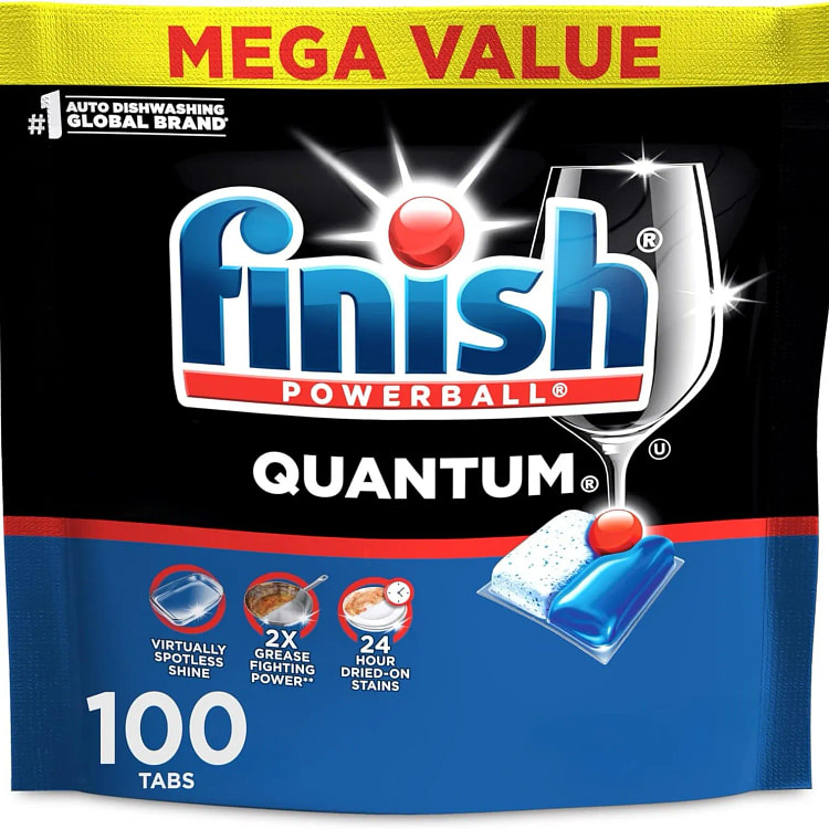 Dishwasher Pods No Pre-Rinse Grease Stain Remover 1 box