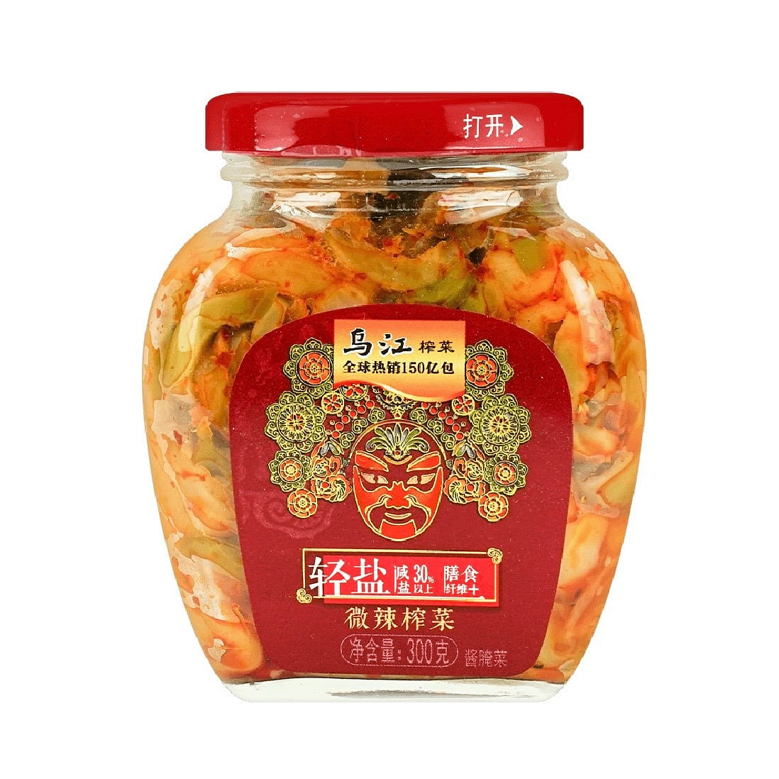 Wujiang Spicy Flavor Maustard Tuber 300 g