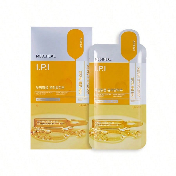 MEDIHEAL美迪惠尔I.P.I透亮安瓶面膜 1 份