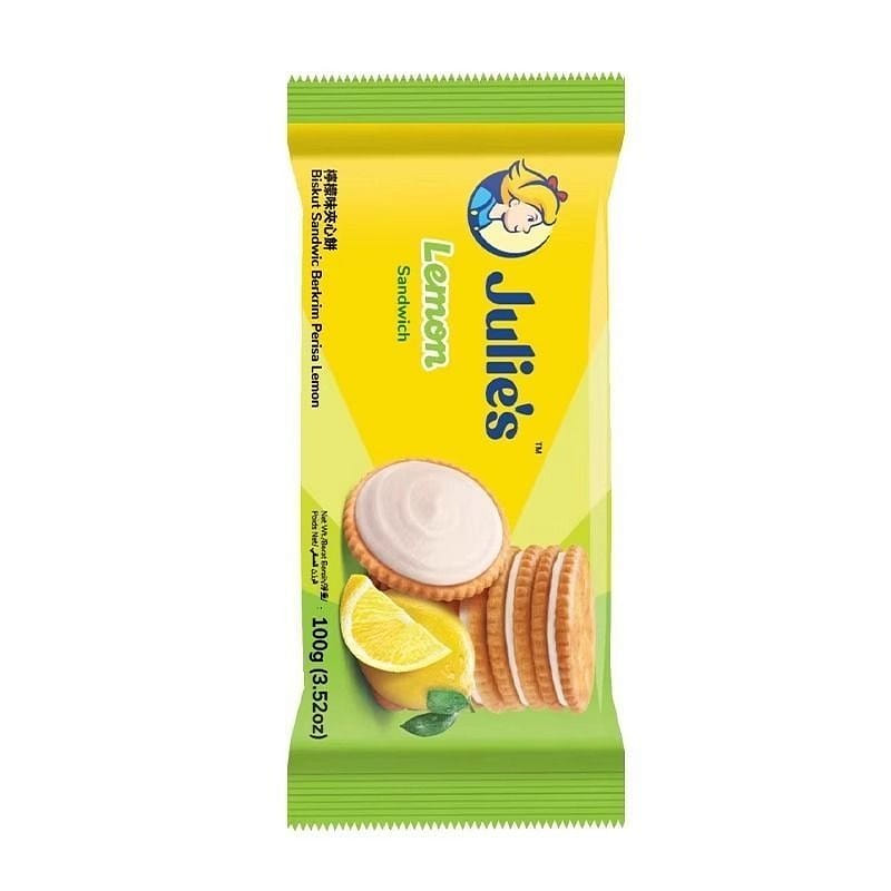 Malaysian lemon-flavored sandwich biscuit 100 g