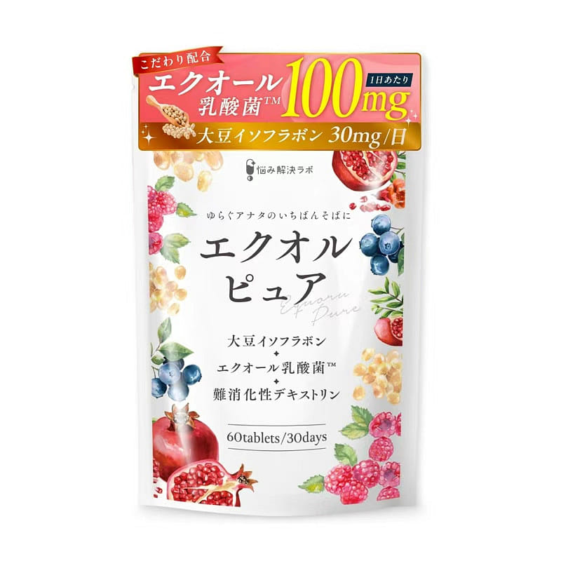 Nayami Kaiketsu Lab Equol Pure 30-Day Supply 60 each