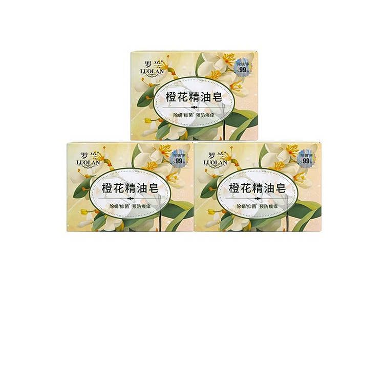 罗兰橙花精油皂108g*3盒 3 盒