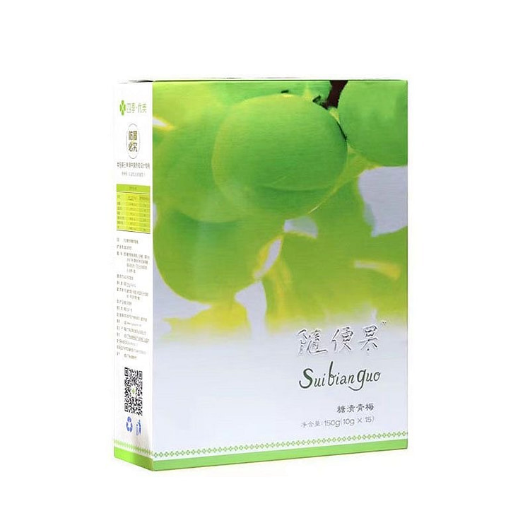 四季优美随便果 酵素青梅增强版深排梅子清净150g 1 盒