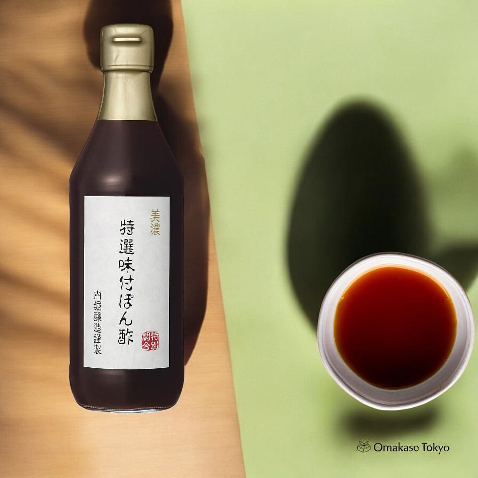 Uchibori Brewing Mino Special Seasoned Ponzu 360ml 590 g