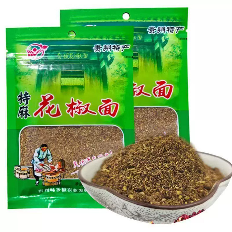 贵州特产特麻花椒面农家菜专用特色调料品30g*2包 60 克