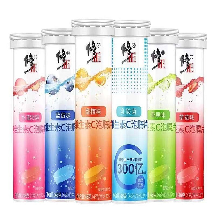 Vitamin C Effervescent Tablets Solid Drink 1 bottle