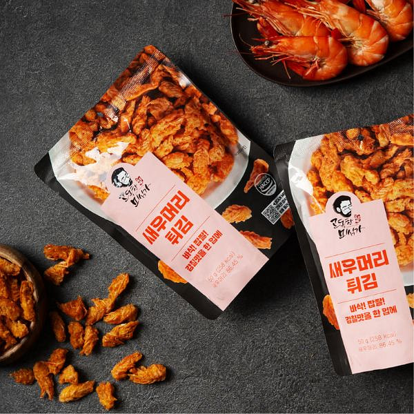 独行美食炸虾头 50 克