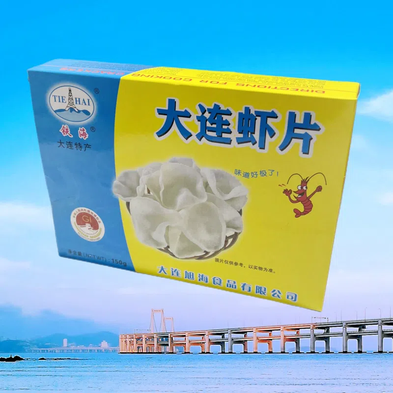 铁海150g*1盒大连虾片白色 150 克