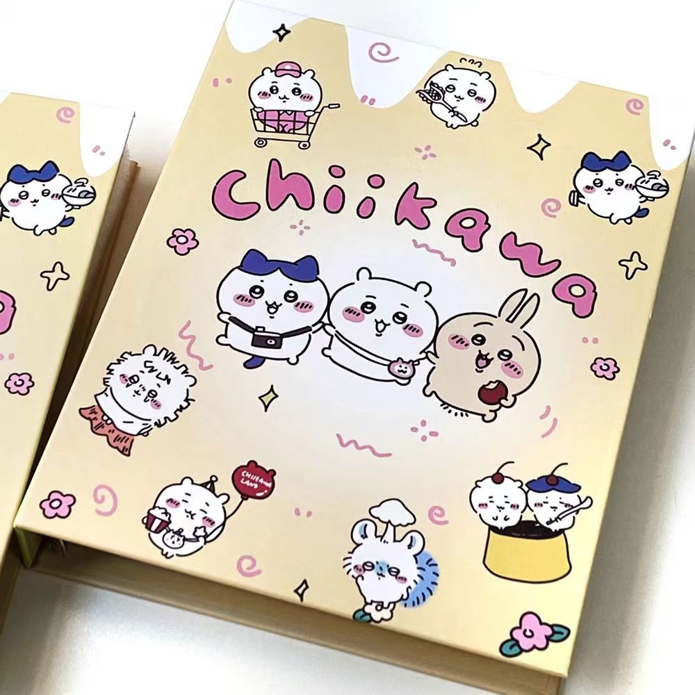 Chiikawa Card Book Loose-Leaf Binder Cute Shell Card Binder