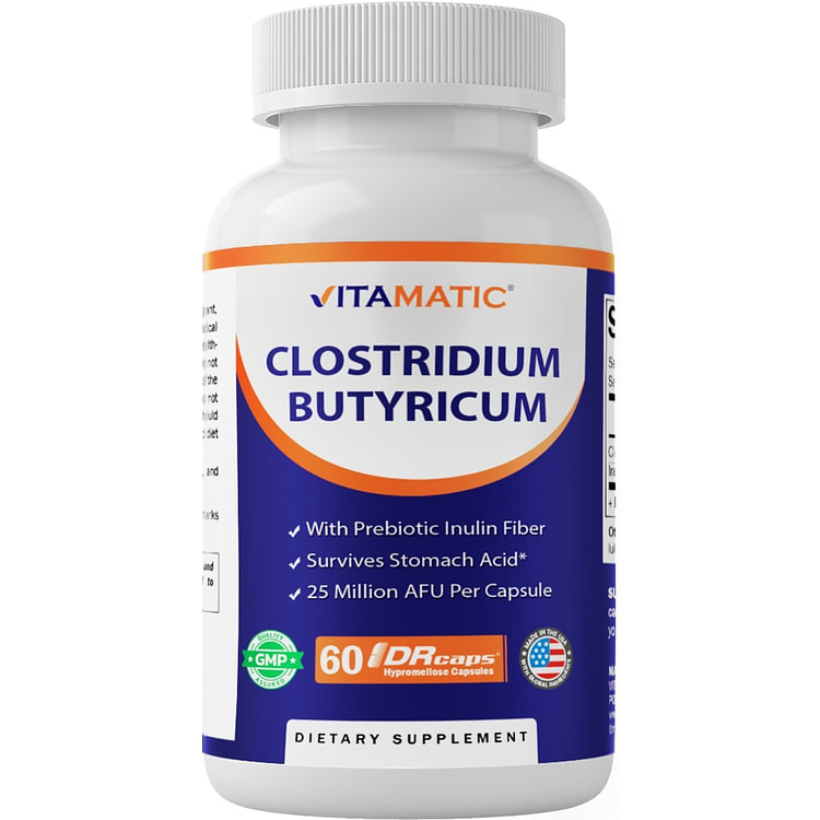 Clostridium butyricum 25M AFU - 60 DRCapsules