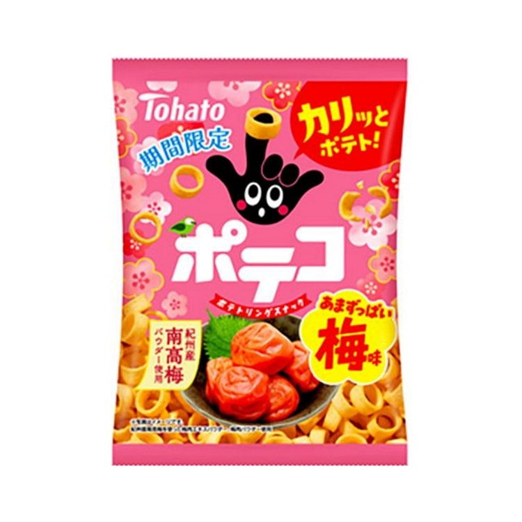 Tohato 薯条圈 梅子味 52g 1 份