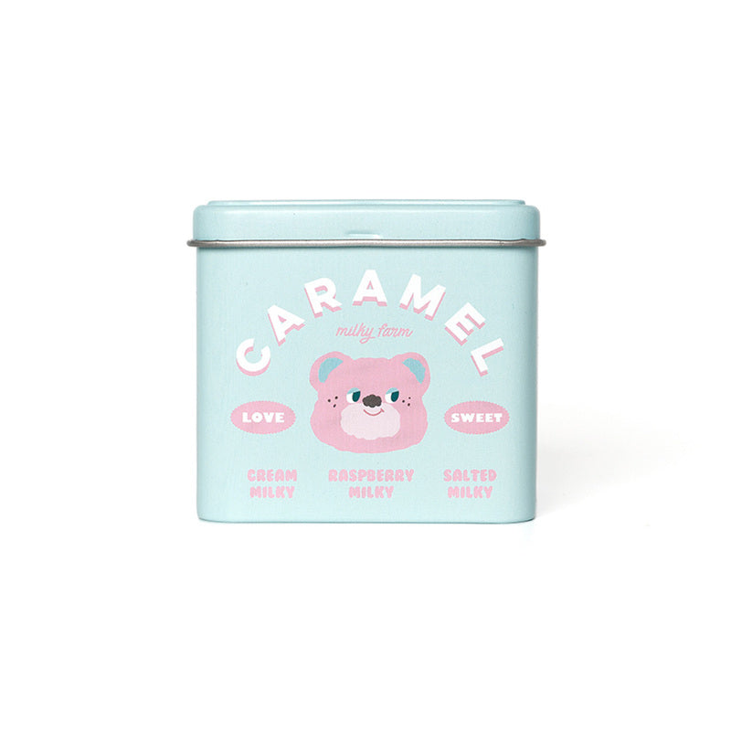 Knotted - Caramel Milky Farm Handmade Milk Tin Case Mint 115 g