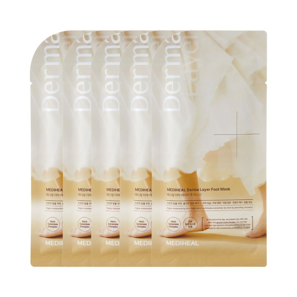 Mediheal Derma Layer Foot Mask 5 count