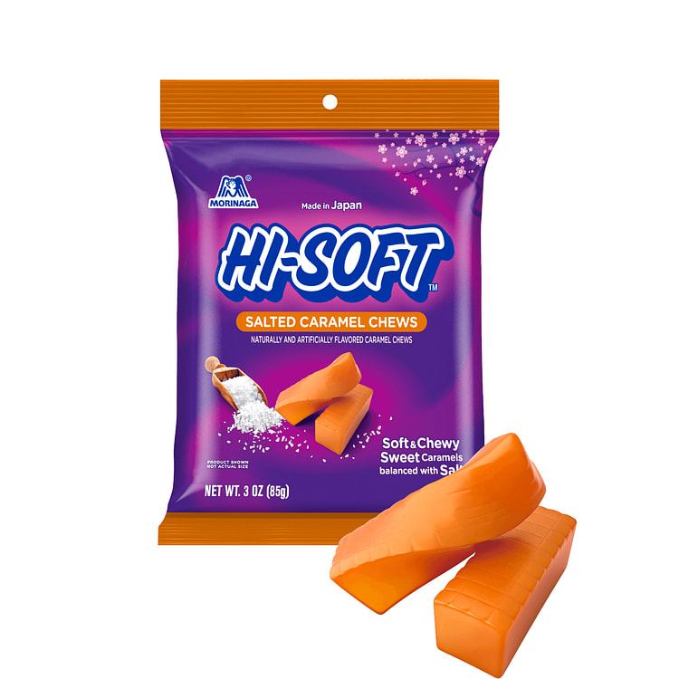 Morinaga Hi Soft Salted Caramel Chews 3oz