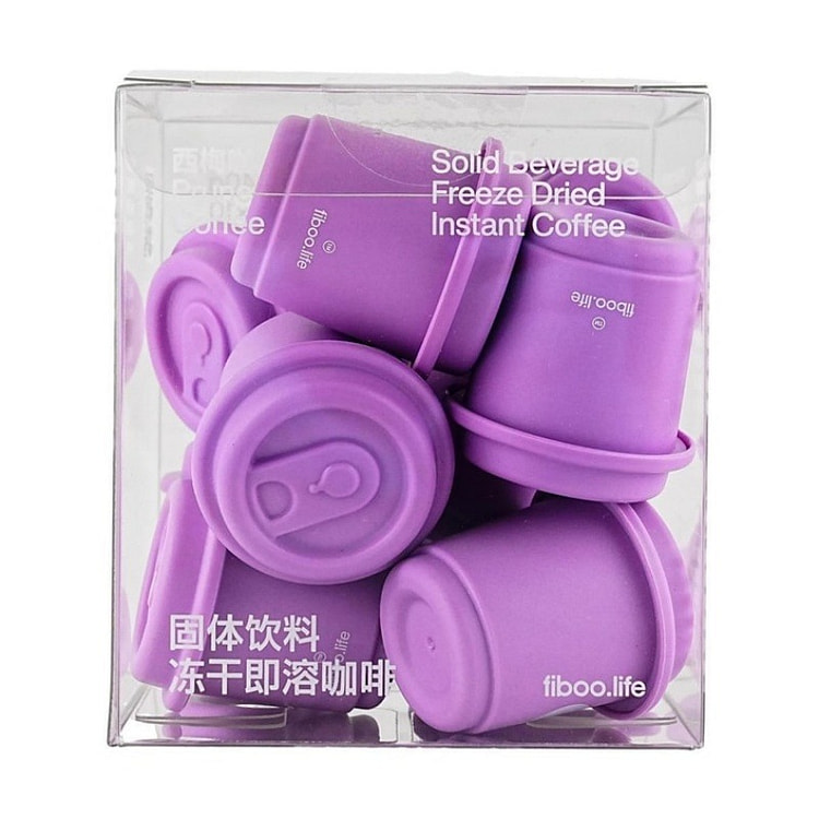 FIBOO Freeze Dried Instant Coffee #Prune Coffee 40 g