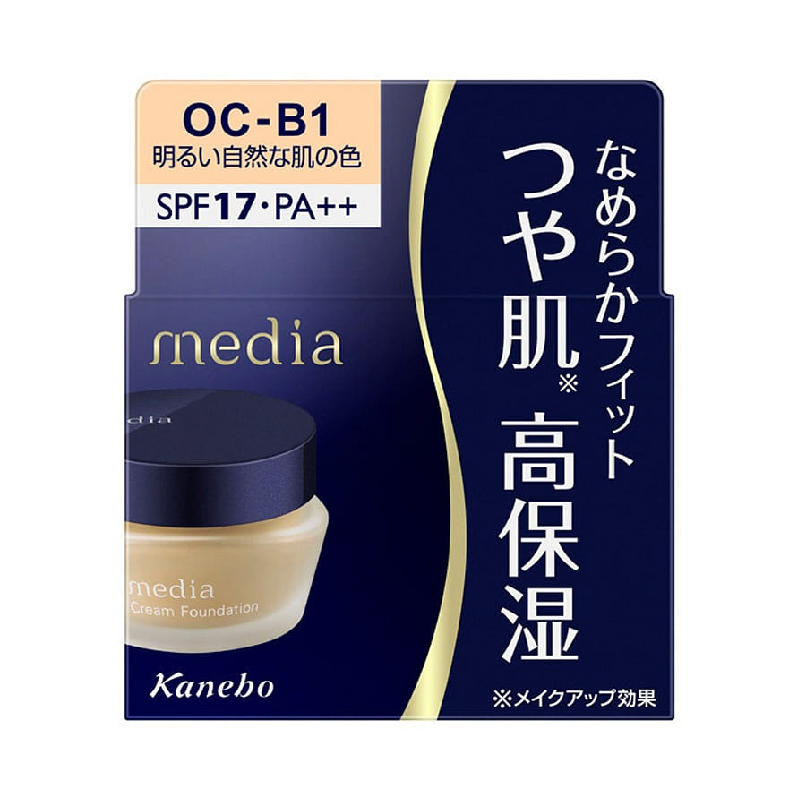 Kanebo Media Cream Foundation OC-B1 -Natural Beige 25 g