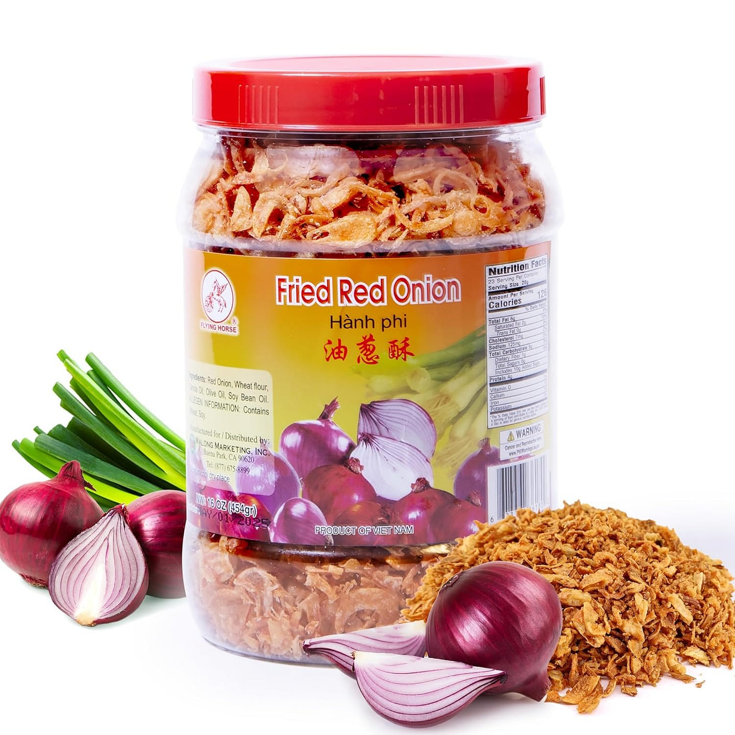 Flying Horse Crispy Fried Onion (Hanh Phi) 16 oz