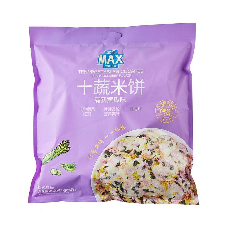 盒马 十蔬米饼清新清青瓜味