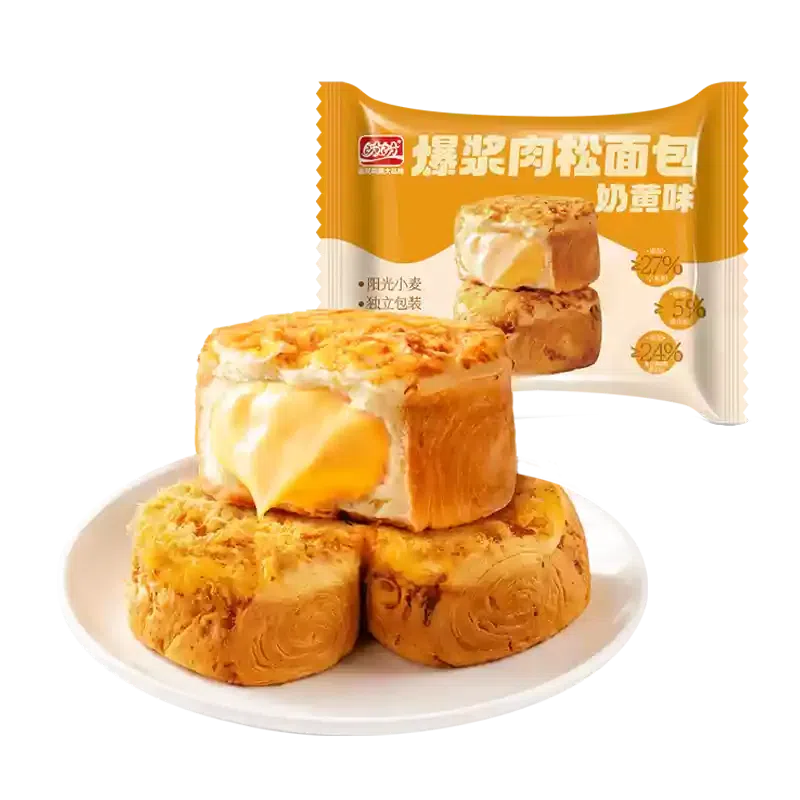 Panpan Explosicum Bread Milk Yellow Flavor 420g 420 g
