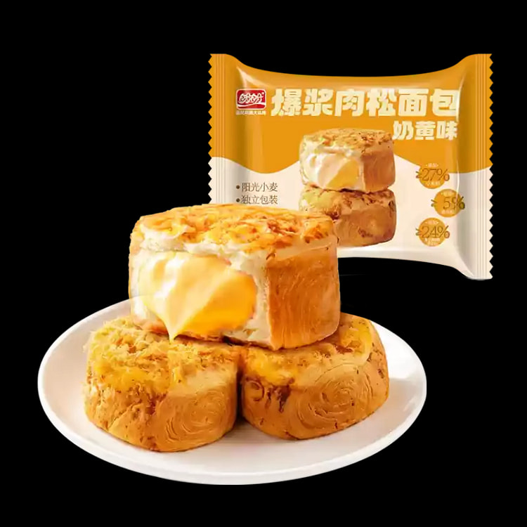 Panpan Explosicum Bread Milk Yellow Flavor 420g 420 g