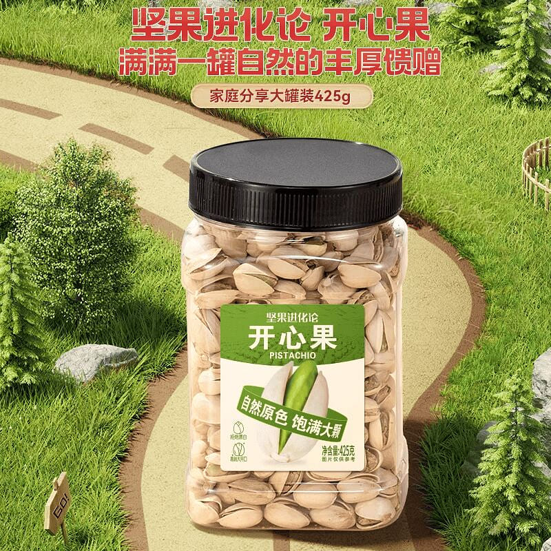 Qia Qia Pistachio Canned 425g*1 Can Qia Qia Nuts 425 g